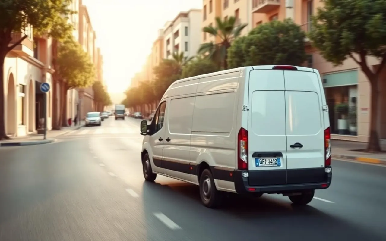 Camion utilitaire couvert par une Assurance Camion